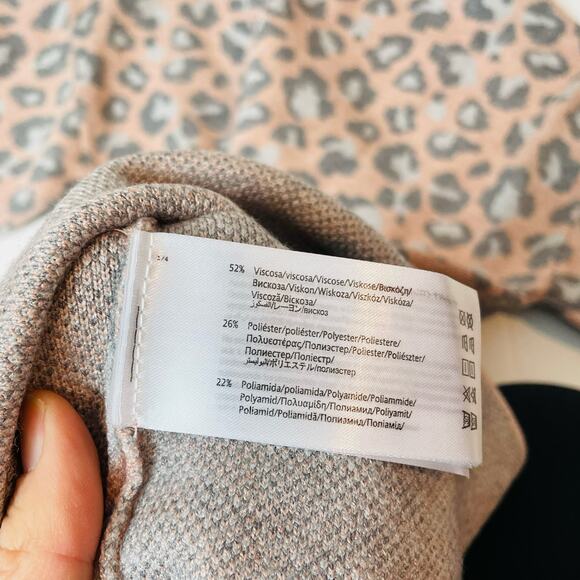 NWT Mayoral Size 18 Pink Leopard Sweater Dress - Picture 7 of 9